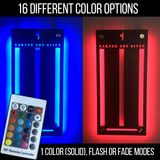 Belt Display - 10 belts + medals