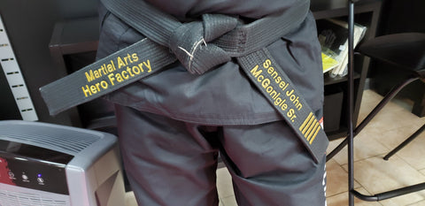 HERO Factory Custom Black Belts